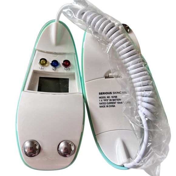 Serious Skincare The Egg Microcurrent Facial Toning System Firms Face Neck New - Picture 2 of 5